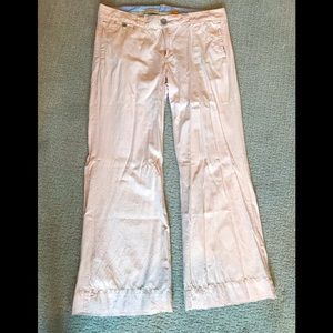 Pilcro & The Letterpress Wideleg Cotton Trouser